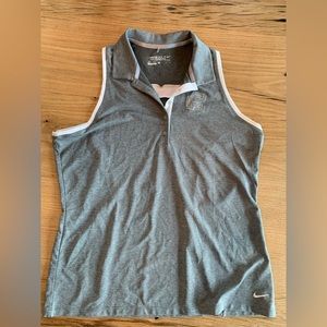 Nike Women’s  Dri-fit Golf Tour Performance Sleeveless Top XL  Preowned